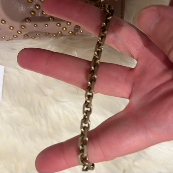 NWT Dior Addict studded wallet on a chain in nude - Picture 7 of 9